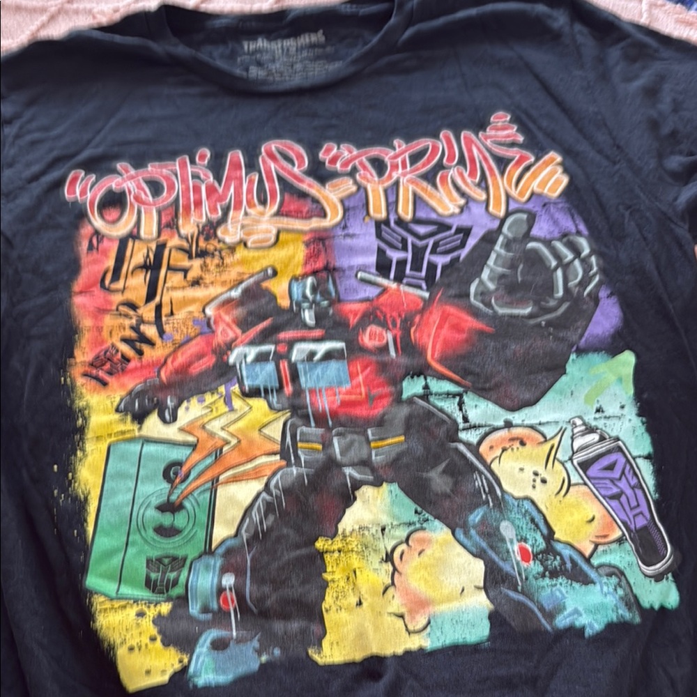 Transformers Optimus Prime Graphic T-Shirt